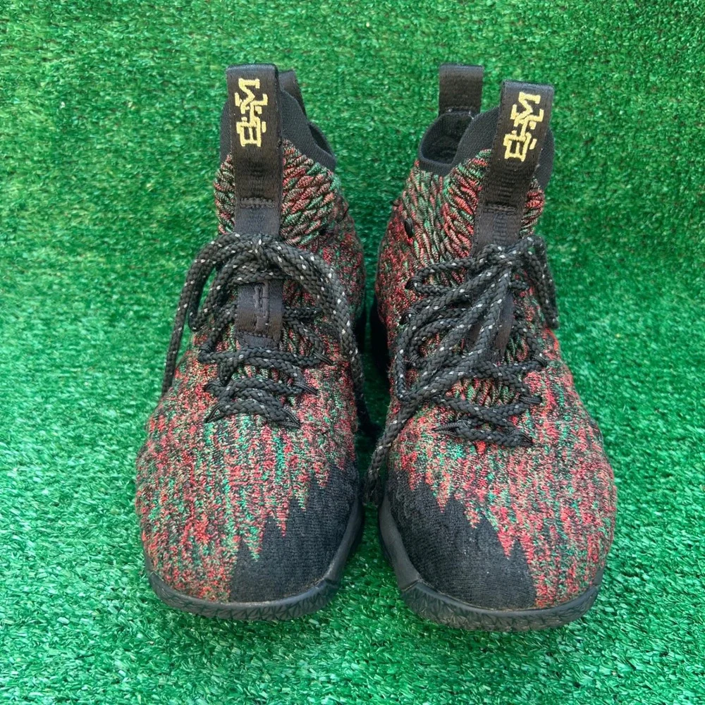 Nike LeBron 15 BHM Black History Month Multi  Basketball Shoes 943762-900 5Y